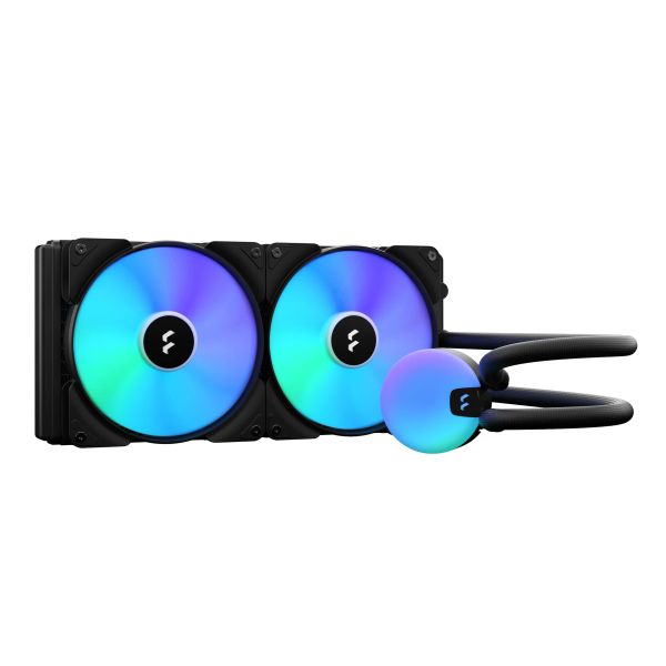 Fractal Design Lumen S28 v2 RGB Processor Alles-in-één vloeistofkoeler 14 cm Zwart 1 stuk(s) (FD-W-L1-S2812) Fractal Design Lumen S28 v2 RGB Processor Alles-in-één vloeistofkoeler 14 cm Zwart 1 stuk(s) (FD-W-L1-S2812)