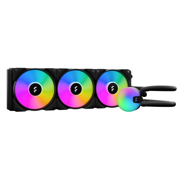 Fractal Design Lumen S36 v2 RGB Processor Alles-in-één vloeistofkoeler 12 cm Zwart 1 stuk(s) (FD-W-L1-S3612)