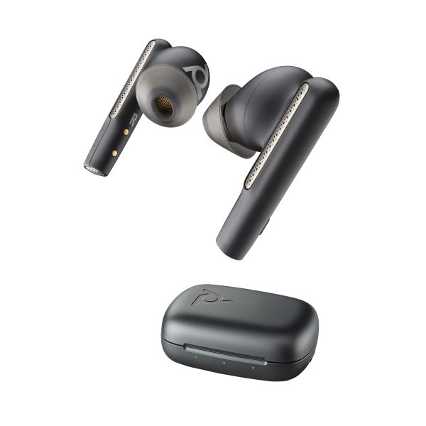 HP Poly Voyager Free 60 UC Headset Draadloos In-ear Oproepen/muziek USB Type-C Bluetooth Zwart (7Y8H4AA)