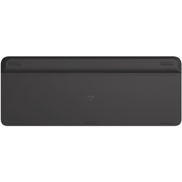 Logitech Slim Multi-Device Wireless Keyboard K580 toetsenbord RF-draadloos + Bluetooth Scandinavisch Grafiet (920-009274)