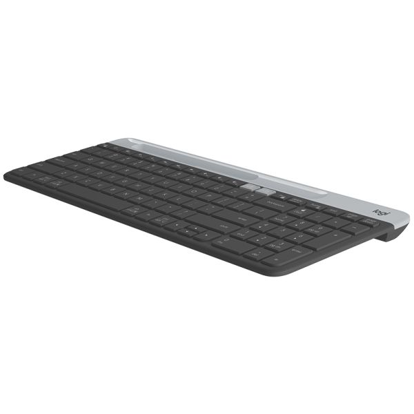 Logitech Slim Multi-Device Wireless Keyboard K580 toetsenbord RF-draadloos + Bluetooth Scandinavisch Grafiet (920-009274)