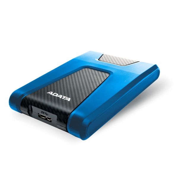 ADATA HD650 externe harde schijf 1 TB 2.5" Micro-USB B 3.2 Gen 1 (3.1 Gen 1) Blauw (AHD650-1TU31-CBL)