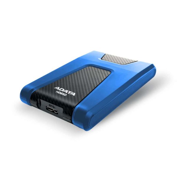 ADATA HD650 externe harde schijf 1 TB 2.5" Micro-USB B 3.2 Gen 1 (3.1 Gen 1) Blauw (AHD650-1TU31-CBL)