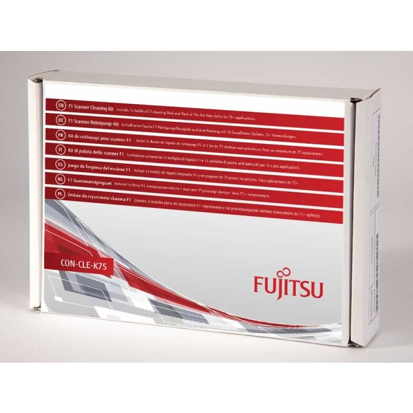 Fujitsu CON-CLE-K75 computerreinigingskit Scanner Droge doekjes voor apparatuurreiniging (CON-CLE-K75)