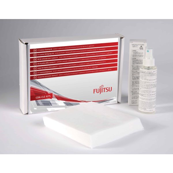 Fujitsu CON-CLE-K75 computerreinigingskit Scanner Droge doekjes voor apparatuurreiniging (CON-CLE-K75)