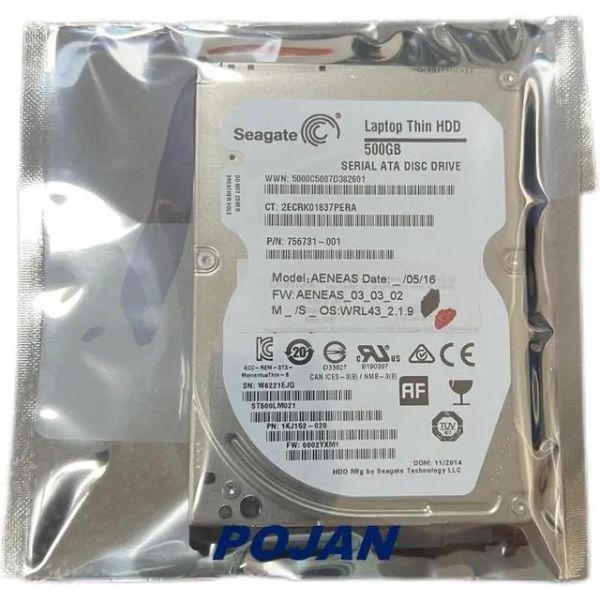 HP T3500 HDD W/FW SVC (B9E24-67030)