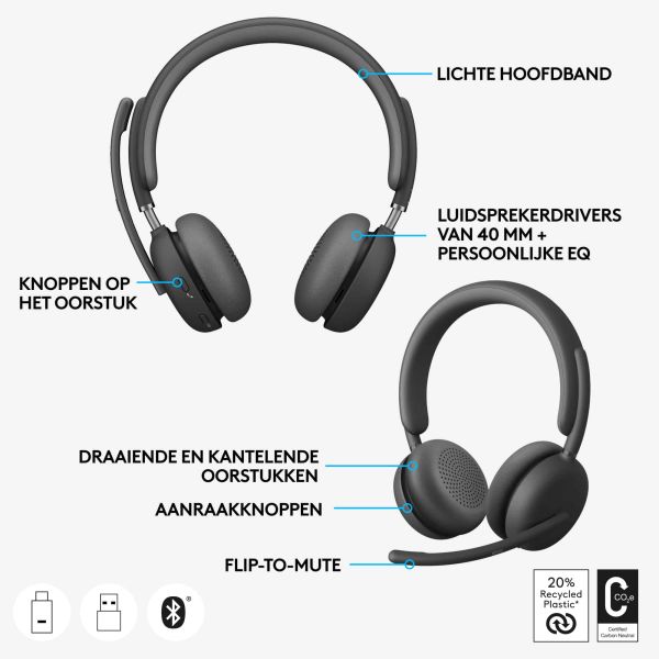 Logitech Zone Wireless 2 UC (981-001311)