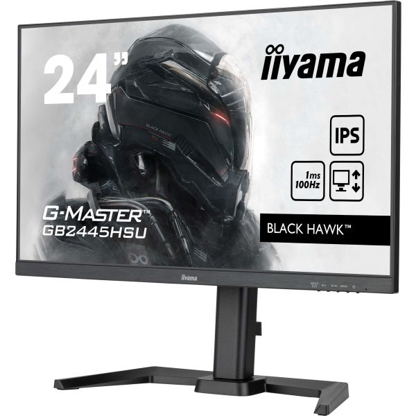 iiyama G-MASTER GB2445HSU-B1 computer monitor 61 cm (24") 1920 x 1080 Pixels Full HD LED Zwart (GB2445HSU-B1)