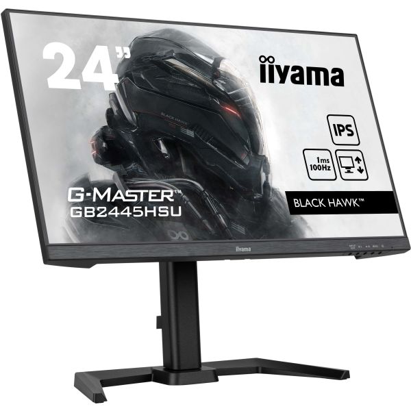 iiyama G-MASTER GB2445HSU-B1 computer monitor 61 cm (24") 1920 x 1080 Pixels Full HD LED Zwart (GB2445HSU-B1)