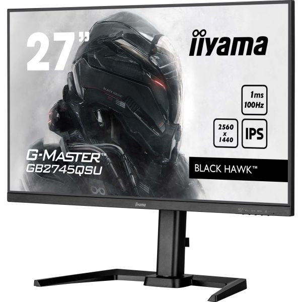 iiyama G-MASTER GB2745QSU-B1 computer monitor 68,6 cm (27") 2560 x 1440 Pixels 2K Ultra HD LED Zwart (GB2745QSU-B1)