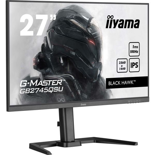 iiyama G-MASTER GB2745QSU-B1 computer monitor 68,6 cm (27") 2560 x 1440 Pixels 2K Ultra HD LED Zwart (GB2745QSU-B1)