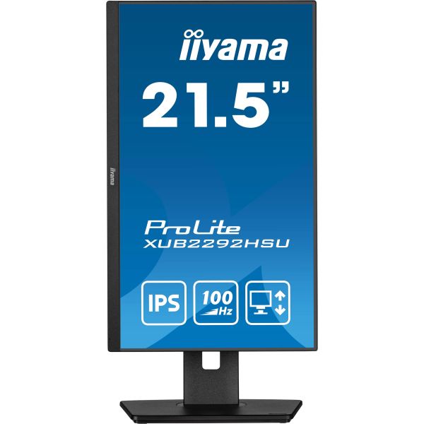 iiyama ProLite XUB2292HSU-B6 computer monitor 55,9 cm (22") 1920 x 1080 Pixels Full HD LED Zwart (XUB2292HSU-B6)