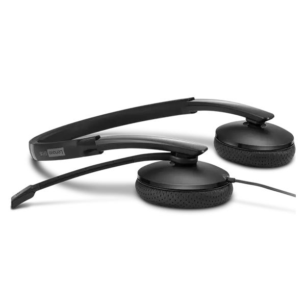 Lenovo 4XD1M39028 hoofdtelefoon/headset Bedraad Hoofdband USB Type-C Zwart (4XD1M39028)