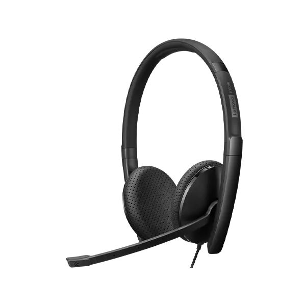 Lenovo 4XD1M39028 hoofdtelefoon/headset Bedraad Hoofdband USB Type-C Zwart (4XD1M39028)