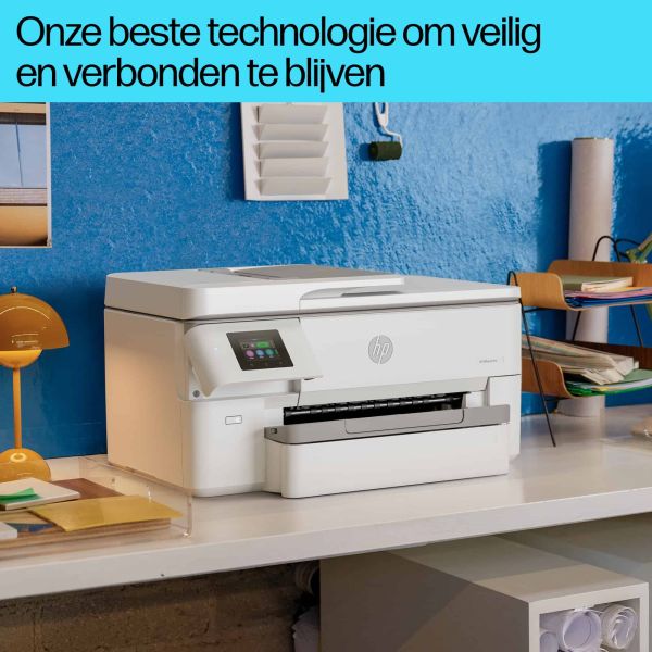 HP OfficeJet Pro HP 9720e Wide Format All-in-One printer, Kleur, Printer voor Kleine kantoren, Printen, kopiëren, scannen, HP+; geschikt voor HP Instant Ink; draadloos; dubbelzijdig printen; automatische documentinvoer; printen vanaf telefoon of tablet; s