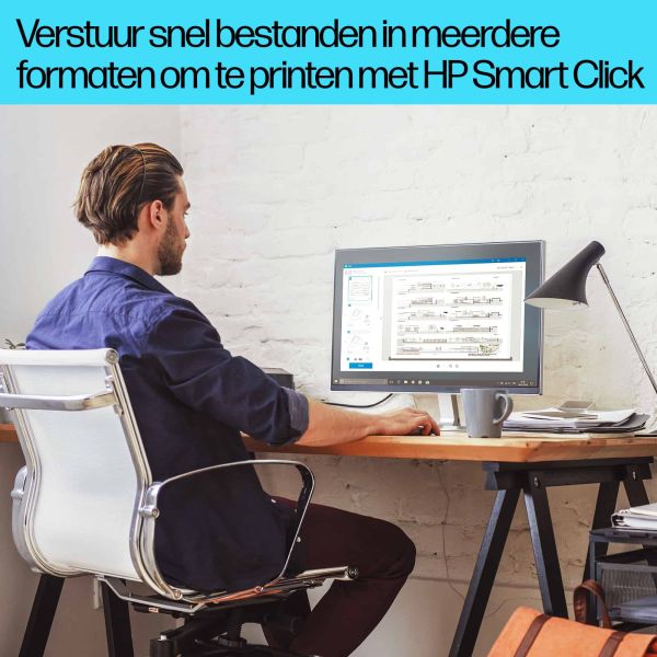 HP OfficeJet Pro HP 9720e Wide Format All-in-One printer, Kleur, Printer voor Kleine kantoren, Printen, kopiëren, scannen, HP+; geschikt voor HP Instant Ink; draadloos; dubbelzijdig printen; automatische documentinvoer; printen vanaf telefoon of tablet; s