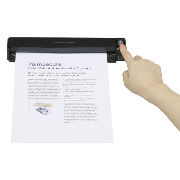 Fujitsu ScanSnap iX100 CDF-/vellenscanner 600 x 600 DPI A4 Zwart (PA03688-B001)