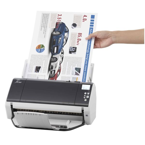 Fujitsu fi-7480 ADF-scanner 600 x 600 DPI A3 Grijs, Wit (PA03710-B001)