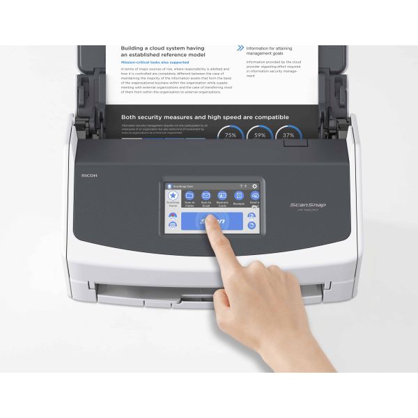 Ricoh ScanSnap iX1600 ADF-/handmatige invoer scanner 600 x 600 DPI A4 Wit (PA03770-B401)