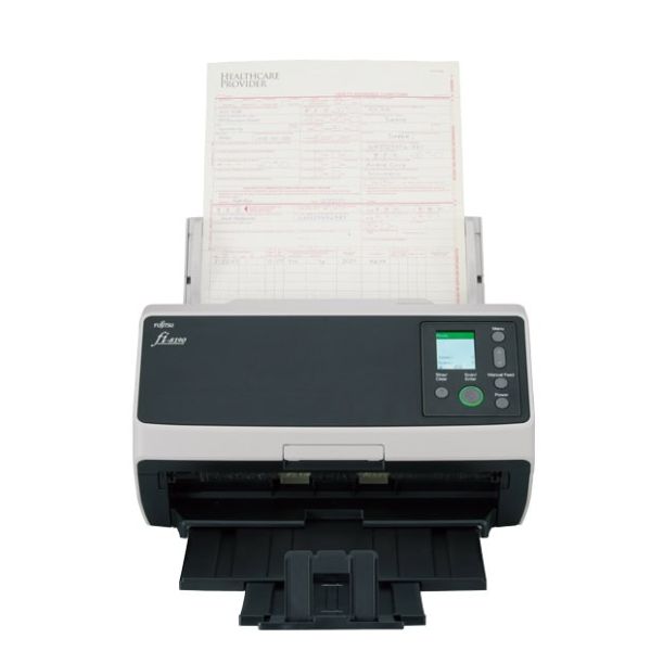 Fujitsu fi-8190 ADF-/handmatige invoer scanner 600 x 600 DPI A4 Zwart, Grijs (PA03810-B001)