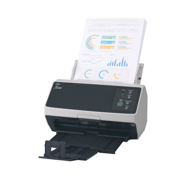 Fujitsu FI-8150 ADF-/handmatige invoer scanner 600 x 600 DPI A4 Zwart, Grijs (PA03810-B101)