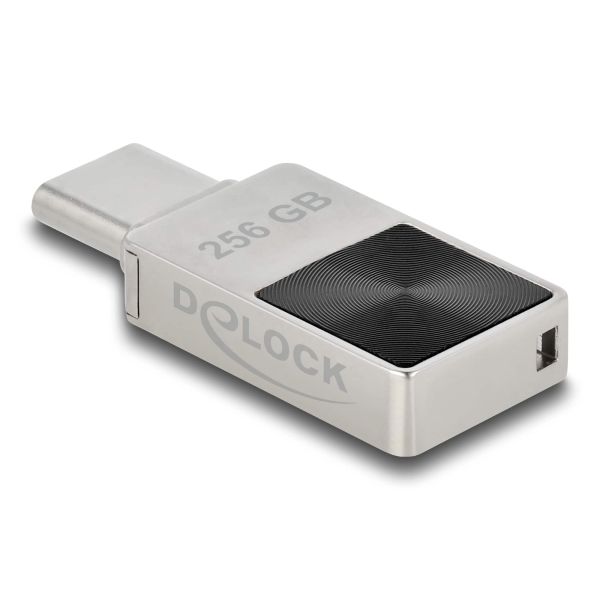 DeLOCK 54009 USB flash drive 256 GB USB Type-C 3.0 Zwart, Grijs (54009)