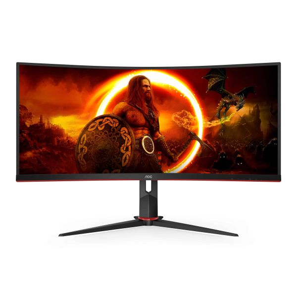 AOC G2 CU34G2XP/BK computer monitor 86,4 cm (34") 3440 x 1440 Pixels (CU34G2XP/BK)