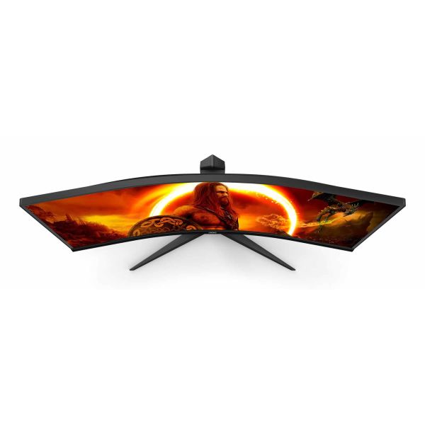 AOC G2 CU34G2XP computer monitor 86,4 cm (34") 3440 x 1440 Pixels UltraWide Quad HD LED Zwart, Rood (CU34G2XP/BK) AOC G2 CU34G2XP computer monitor 86,4 cm (34") 3440 x 1440 Pixels UltraWide Quad HD LED Zwart, Rood (CU34G2XP/BK)