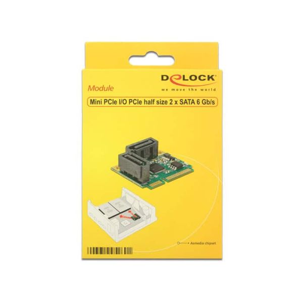 DeLOCK 95260 interfacekaart/-adapter Intern SATA (95260)