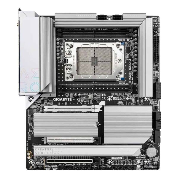GIGABYTE TRX50 AERO D moederbord AMD TRX50 Socket sTR5 Verlengd ATX (TRX50 AERO D)
