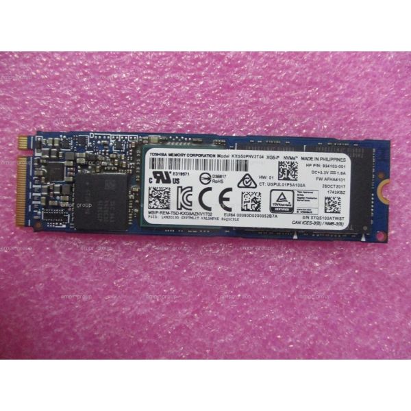 HP SKO-SSD 2TB M2 2280 PCIe NVMe TLC SS (L89757-001)