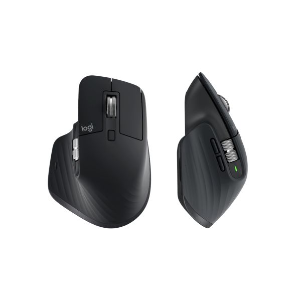 Logitech MX Keys S Combo toetsenbord Inclusief muis RF-draadloos + Bluetooth QWERTY US International Grafiet (920-011614)