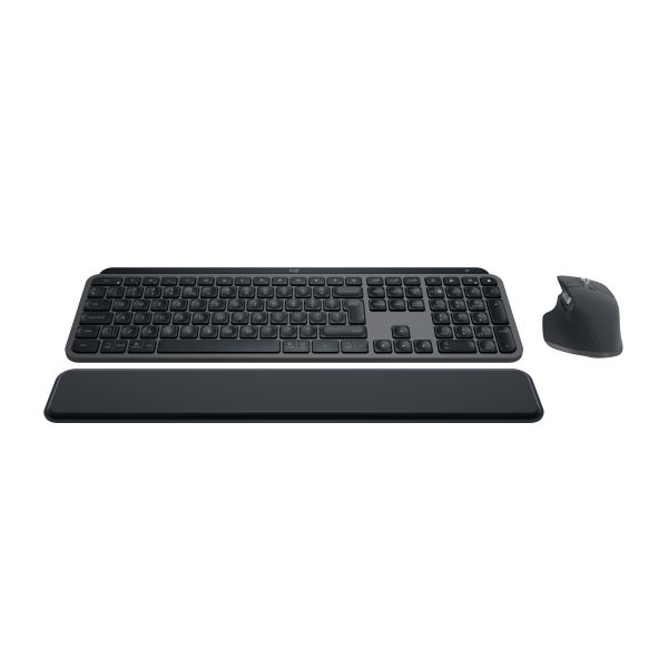 Logitech MX Keys S Combo toetsenbord Inclusief muis RF-draadloos + Bluetooth QWERTY US International Grafiet (920-011614)