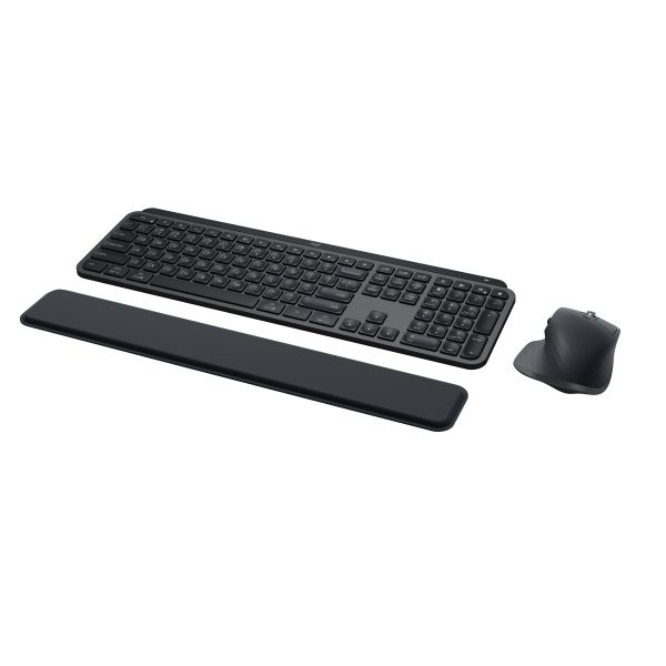Logitech MX Keys S Combo toetsenbord Inclusief muis RF-draadloos + Bluetooth QWERTY US International Grafiet (920-011614)