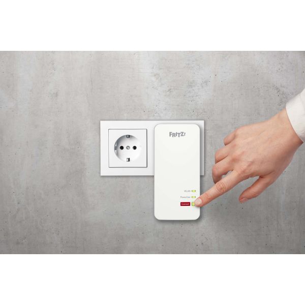FRITZ!Powerline 1240 AX WLAN Set 1200 Mbit/s Ethernet LAN Wifi Wit 2 stuk(s) (20003038)