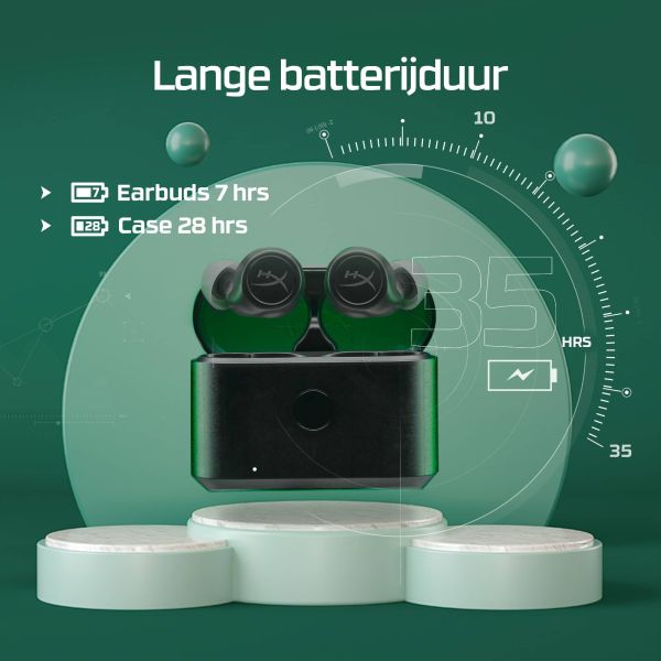 HyperX Cirro Buds Pro, zwart (727A5AA)
