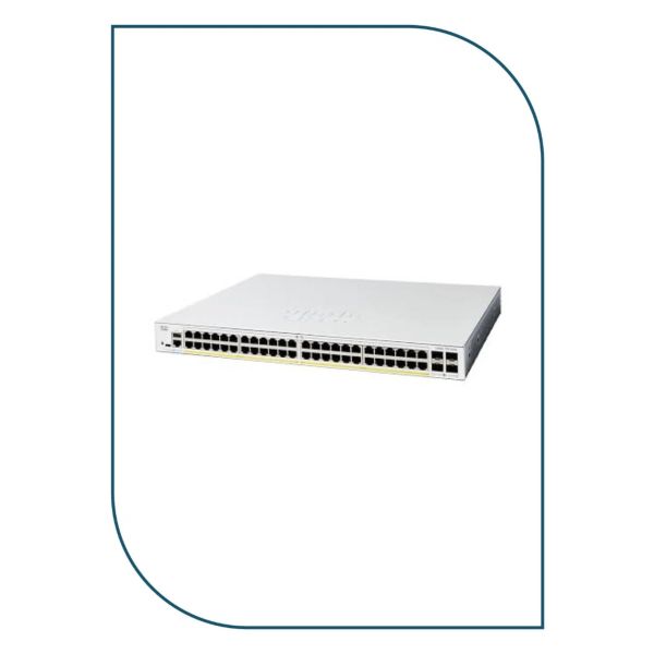 Cisco Catalyst 1200 48p GE 4x1G SFP (C1200-48T-4G) (C1200-48T-4G)