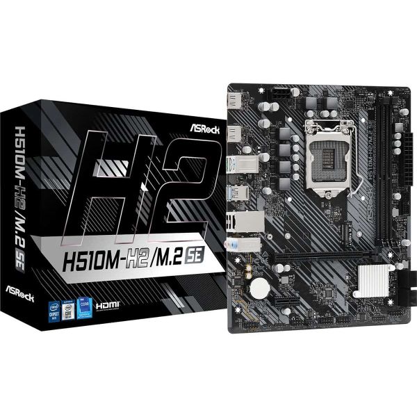 ASRock H510M-H2/M.2 SE 1200 mATX 2xHDMI DDR4 retail (90-MXBMQ0-A0UAYZ)