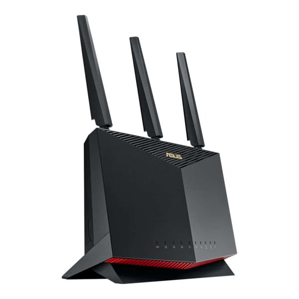 ASUS RT-AX86S draadloze router Gigabit Ethernet Dual-band (2.4 GHz / 5 GHz) Zwart (90IG05F0-MU2A00)