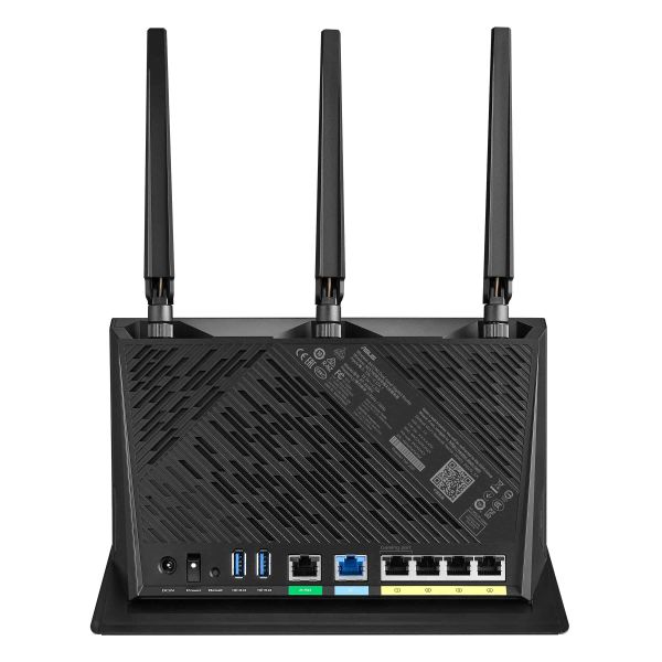 ASUS RT-AX86S draadloze router Gigabit Ethernet Dual-band (2.4 GHz / 5 GHz) Zwart (90IG05F0-MU2A00)