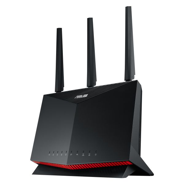 ASUS RT-AX86S draadloze router Gigabit Ethernet Dual-band (2.4 GHz / 5 GHz) Zwart (90IG05F0-MU2A00)
