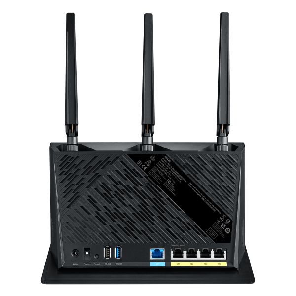 ASUS RT-AX86S draadloze router Gigabit Ethernet Dual-band (2.4 GHz / 5 GHz) Zwart (90IG05F0-MU2A00)