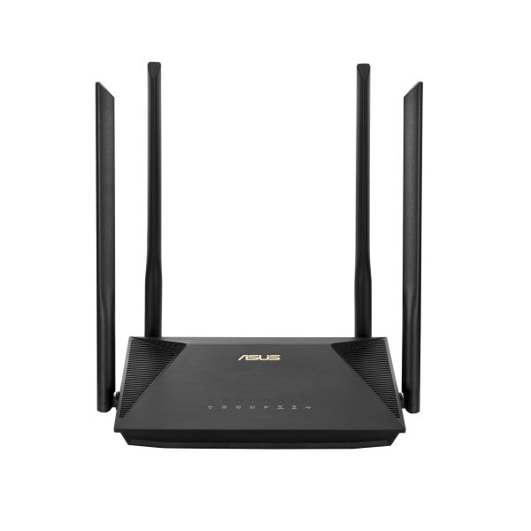 ASUS RT-AX53U draadloze router Gigabit Ethernet Dual-band (2.4 GHz / 5 GHz) Zwart (90IG06P0-MO3500)