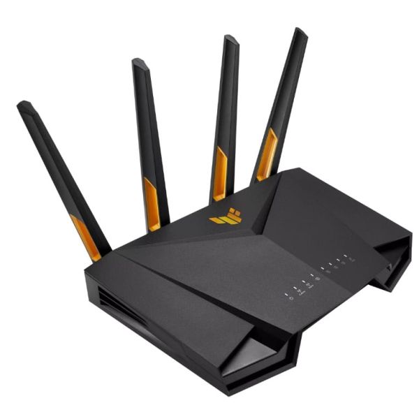 ASUS TUF-AX4200 draadloze router Gigabit Ethernet Dual-band (2.4 GHz / 5 GHz) Zwart (90IG07Q0-MU9100)
