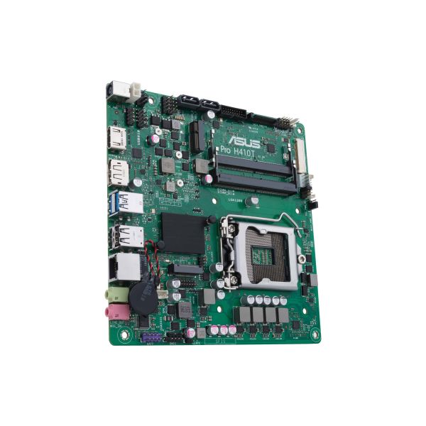 ASUS PRO H410T/CSM Intel H410 LGA 1200 (Socket H5) Thin Mini ITX (90MB1580-M0EAYC)