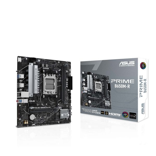 ASUS PRIME B650M-R AMD B650 Socket AM5 micro ATX (90MB1H30-M0EAY0)