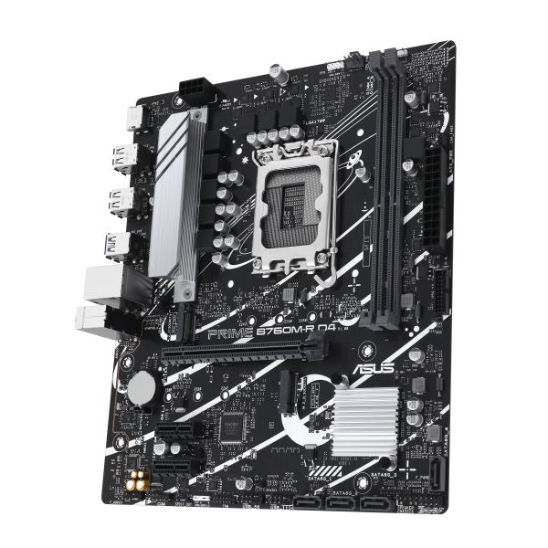 ASUS PRIME B760M-R D4 Intel B760 LGA 1700 micro ATX (90MB1HA0-M0EAY0)