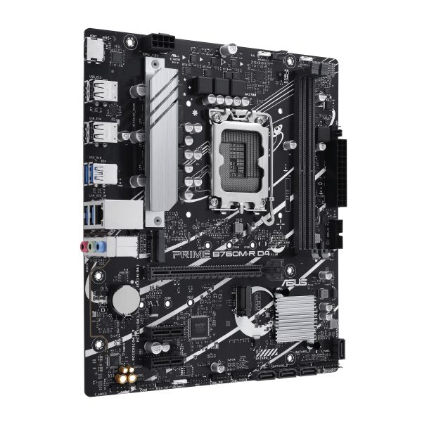 ASUS PRIME B760M-R D4 Intel B760 LGA 1700 micro ATX (90MB1HA0-M0EAY0)