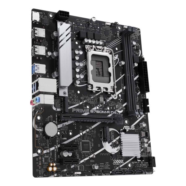 ASUS PRIME B760M-R D4 Intel B760 LGA 1700 micro ATX (90MB1HA0-M0EAY0)
