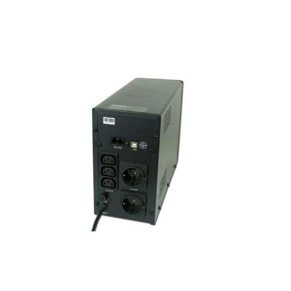 Gembird EG- -033 UPS Line-interactive 1,2 kVA 720 W 3 AC-uitgang(en) (EG-UPS-033)